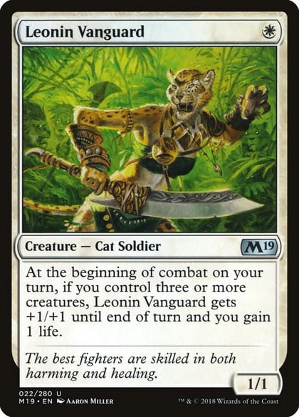 Leonin Vanguard, Core Set 2019 22