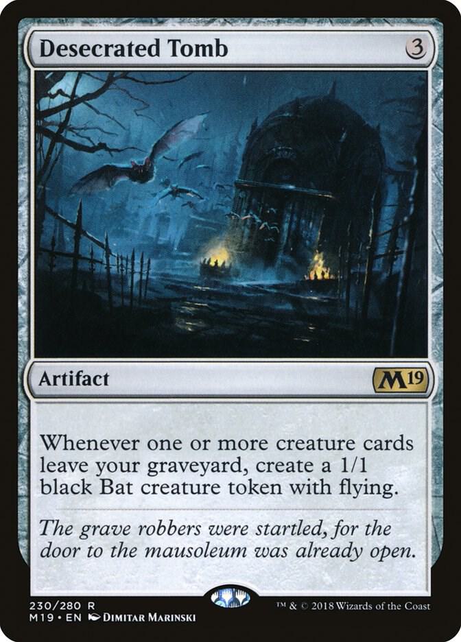 Desecrated Tomb, Core Set 2019 230