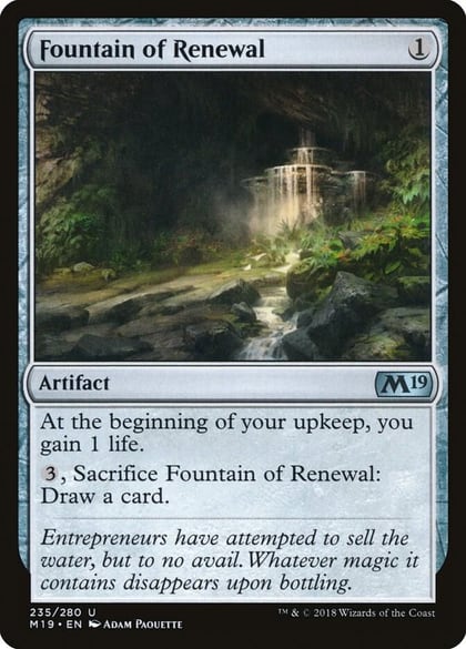 Fountain of Renewal, Core Set 2019 235