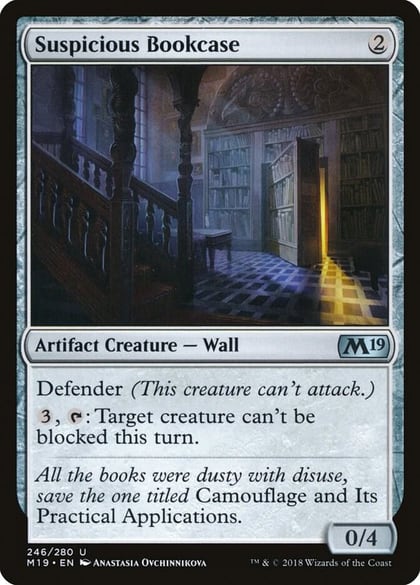 Suspicious Bookcase, Core Set 2019 246