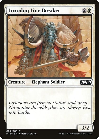 Loxodon Line Breaker, Core Set 2019 24