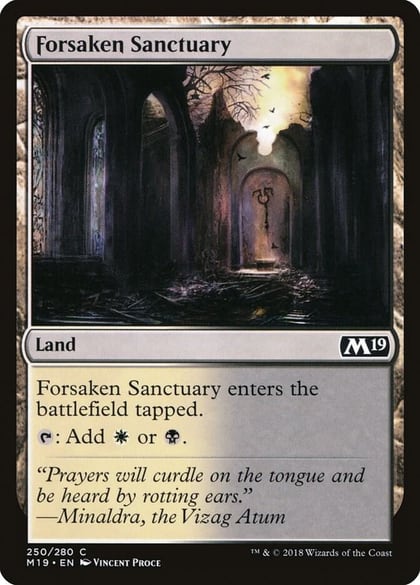 Forsaken Sanctuary, Core Set 2019 250