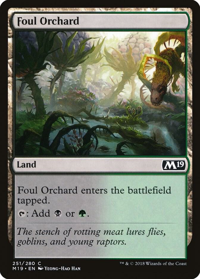 Foul Orchard, Core Set 2019 251