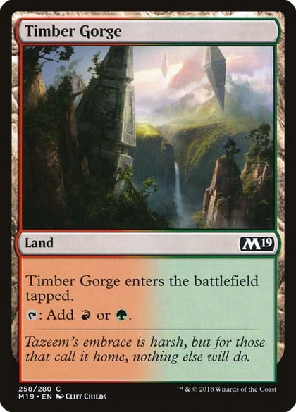 Timber Gorge, Core Set 2019 258