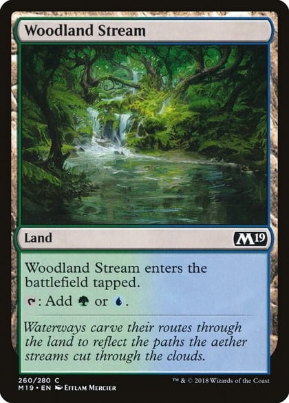 Woodland Stream, Core Set 2019 260