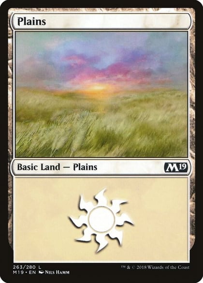 Plains (263), Core Set 2019 263