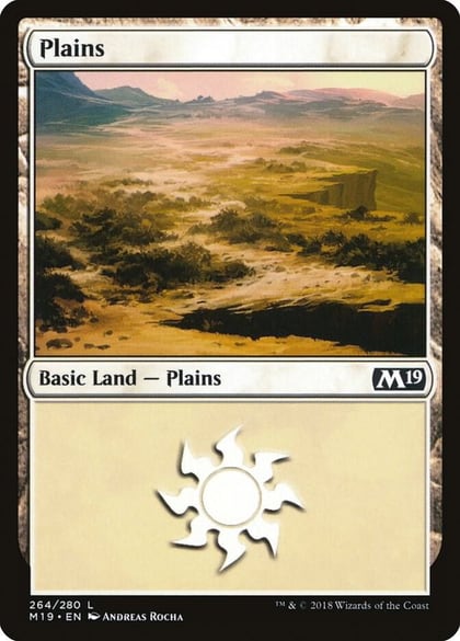 Plains (264), Core Set 2019 264