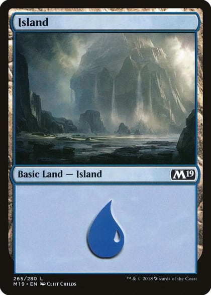 Island (265), Core Set 2019 265