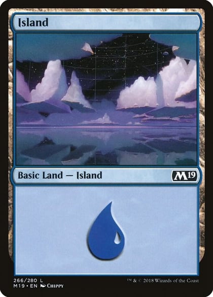 Island (266), Core Set 2019 266