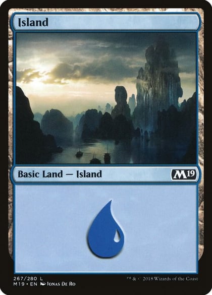 Island (267), Core Set 2019 267