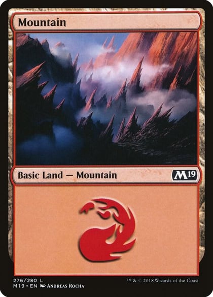 Mountain (276), Core Set 2019 276