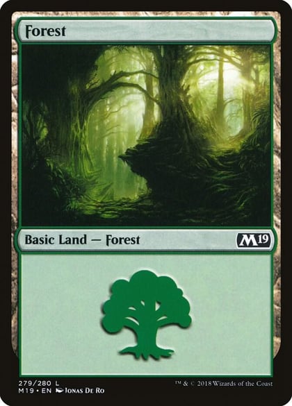 Forest (279), Core Set 2019 279