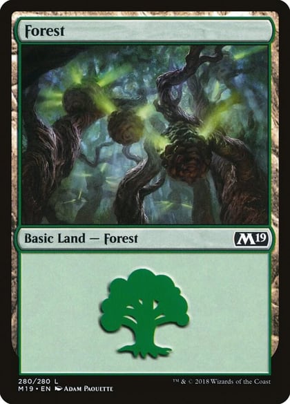Forest (280), Core Set 2019 280