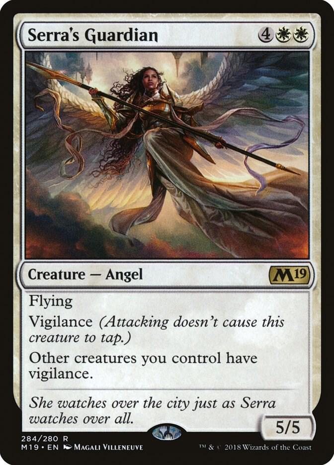 Serra's Guardian, Core Set 2019 284