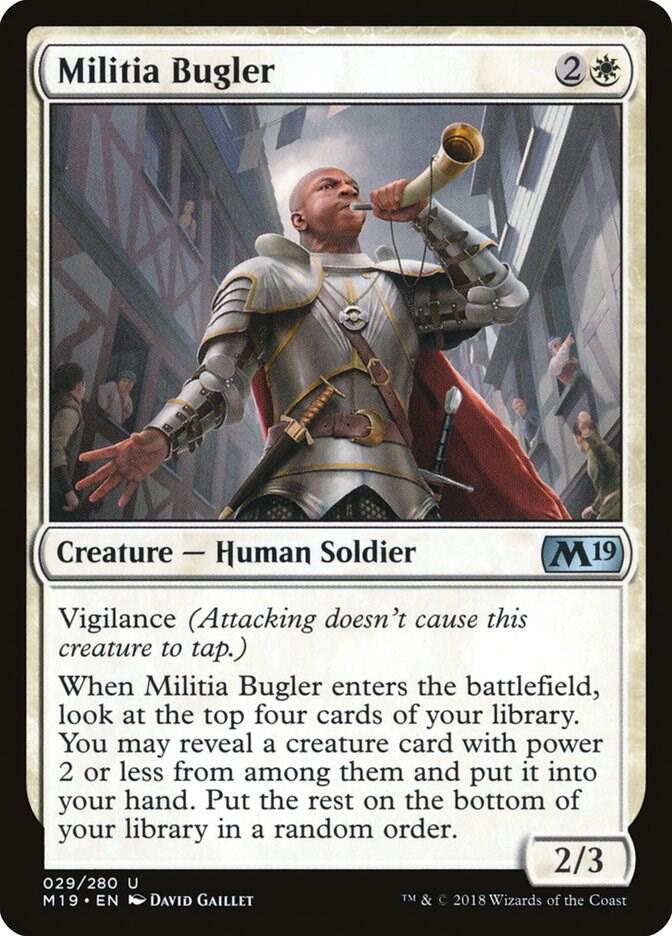 Militia Bugler, Core Set 2019 29
