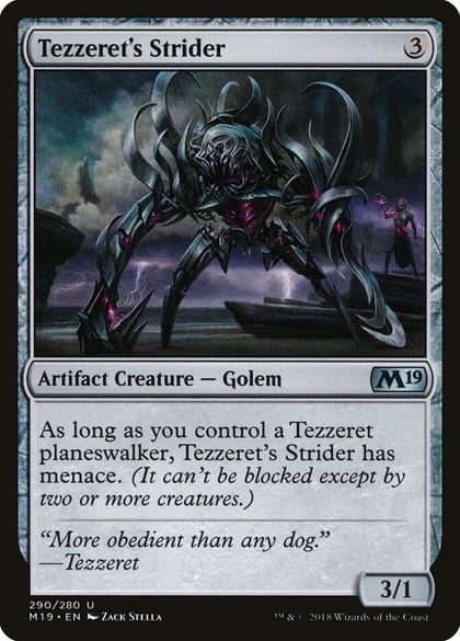 Tezzeret's Strider, Core Set 2019 290
