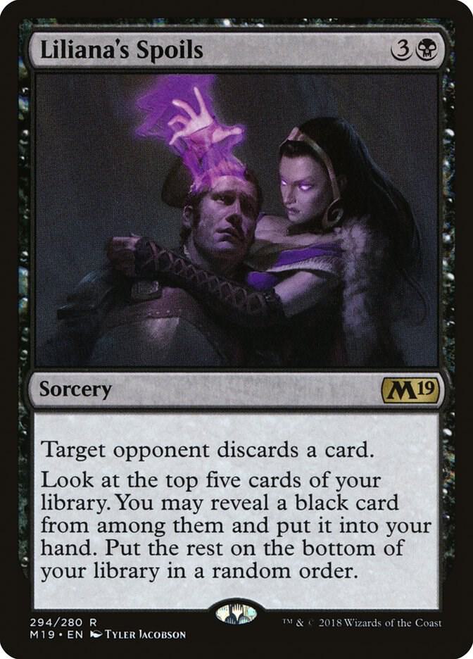 Liliana's Spoils, Core Set 2019 294