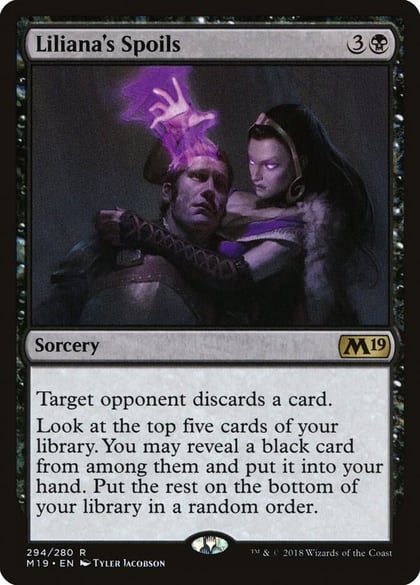 Liliana's Spoils, Core Set 2019 294