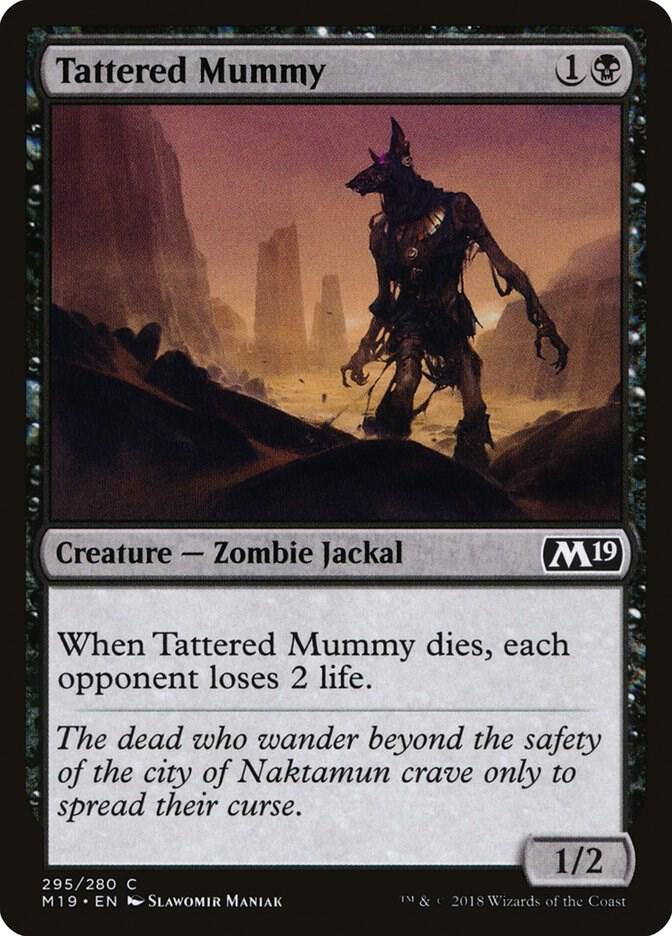 Tattered Mummy, Core Set 2019 295