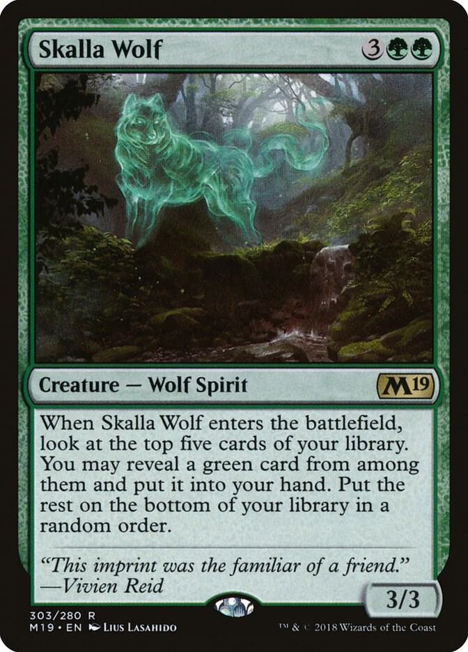 Skalla Wolf, Core Set 2019 303