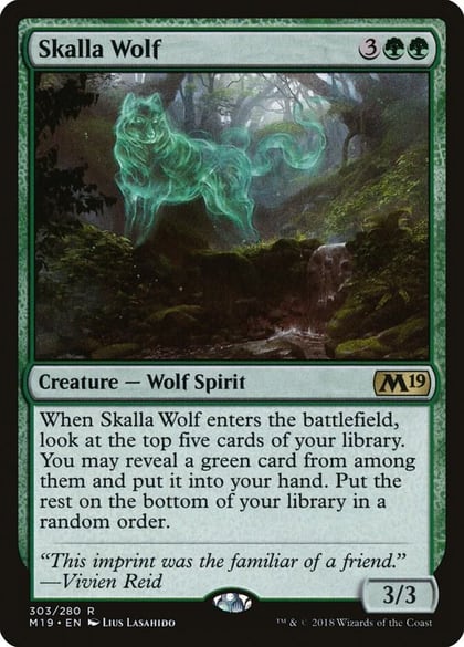 Skalla Wolf, Core Set 2019 303