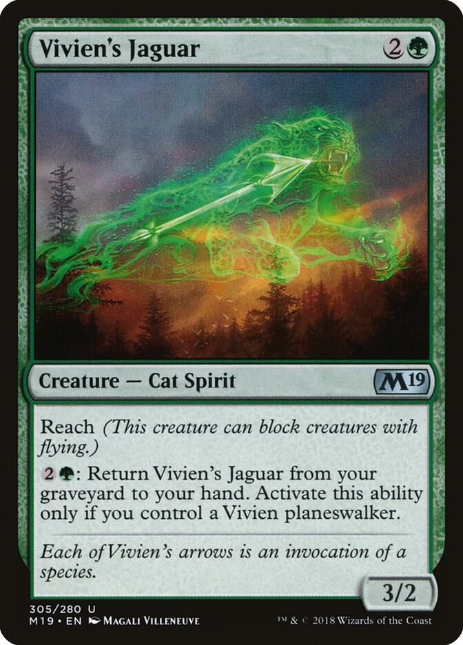 Vivien's Jaguar, Core Set 2019 305