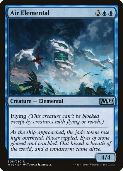 Air Elemental, Core Set 2019 308