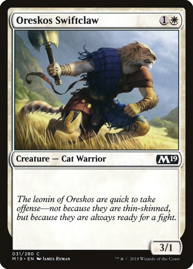 Oreskos Swiftclaw, Core Set 2019 31