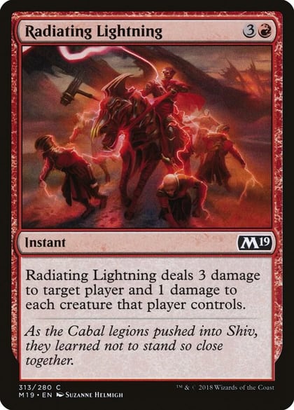 Radiating Lightning, Core Set 2019 313