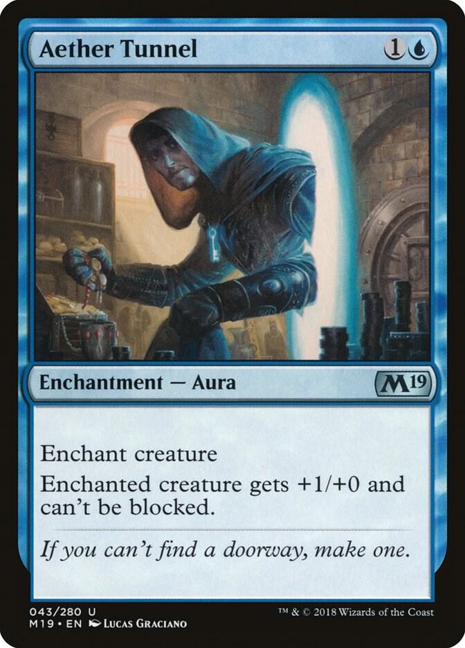 Aether Tunnel, Core Set 2019 43