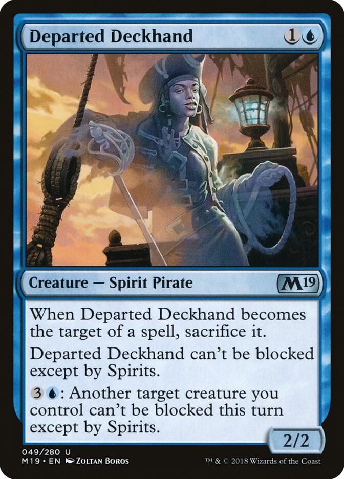 Departed Deckhand, Core Set 2019 49