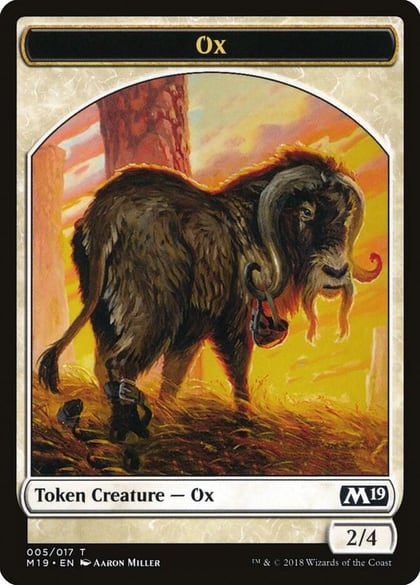 Ox Token, Core Set 2019 5
