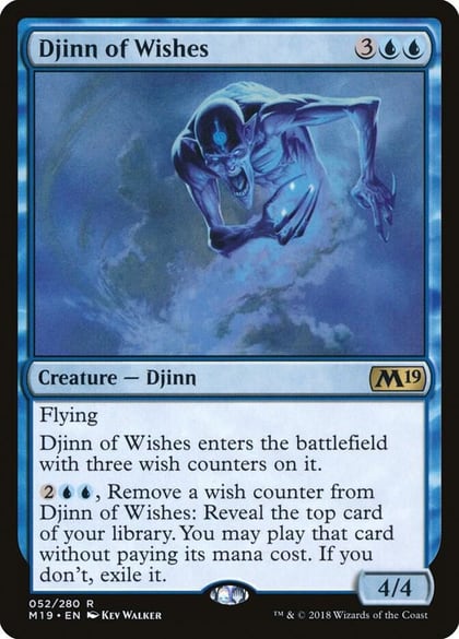 Djinn of Wishes, Core Set 2019 52
