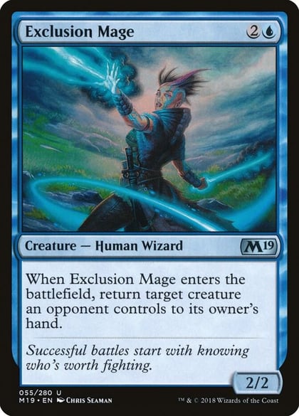 Exclusion Mage, Core Set 2019 55