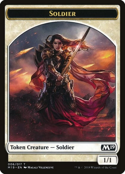 Soldier Token, Core Set 2019 6