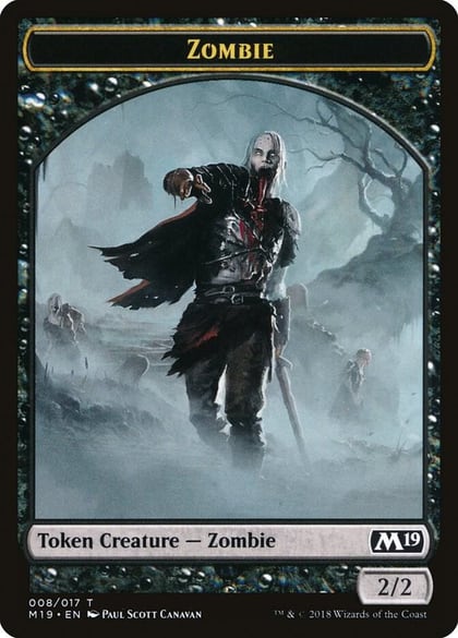 Zombie Token, Core Set 2019 8