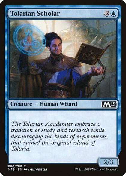 Tolarian Scholar, Core Set 2019 80