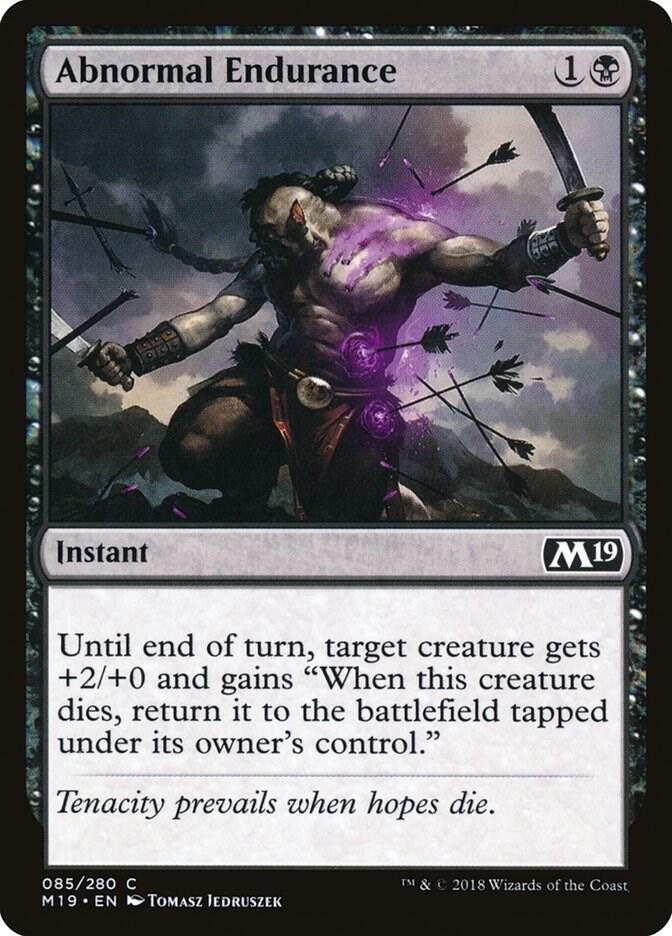 Abnormal Endurance, Core Set 2019 85
