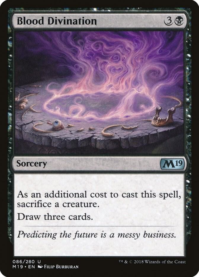 Blood Divination, Core Set 2019 86