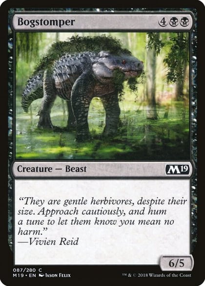 Bogstomper, Core Set 2019 87