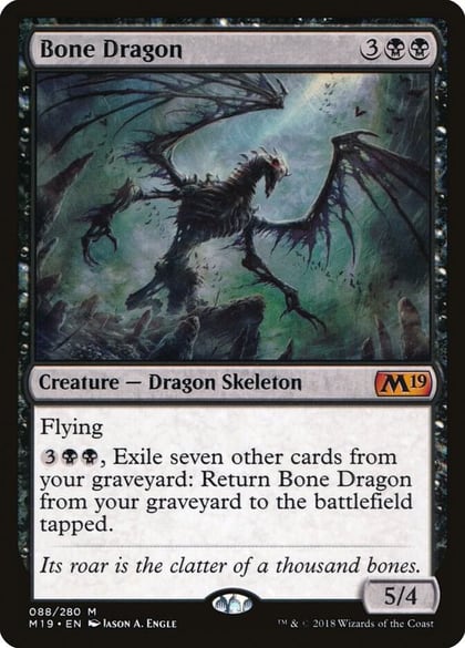 Bone Dragon, Core Set 2019 88