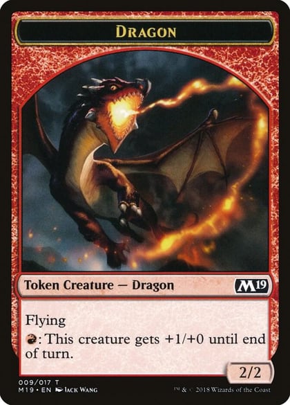 Dragon Token (009), Core Set 2019 9