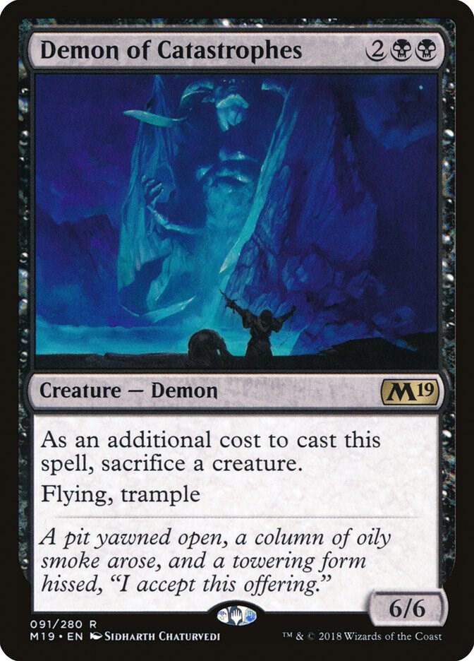 Demon of Catastrophes, Core Set 2019 91