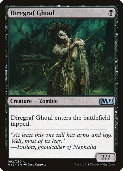 Diregraf Ghoul, Core Set 2019 92