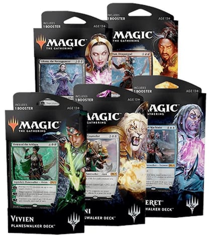 Core Set 2019 - Planeswalker Deck [Set of 5], Core Set 2019 P169269