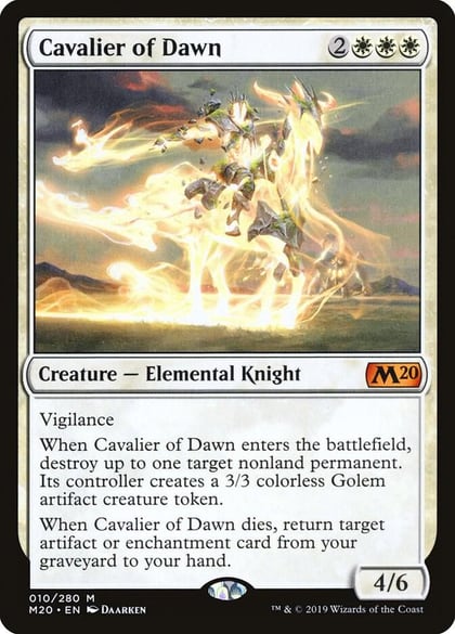 Cavalier of Dawn, Core Set 2020 10