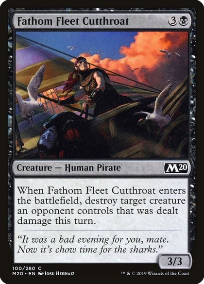 Fathom Fleet Cutthroat, Core Set 2020 100