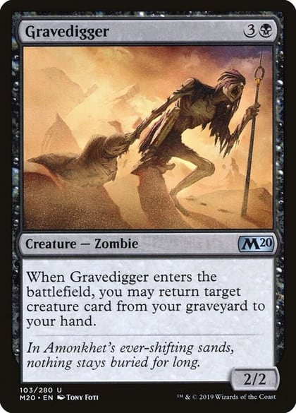 Gravedigger, Core Set 2020 103