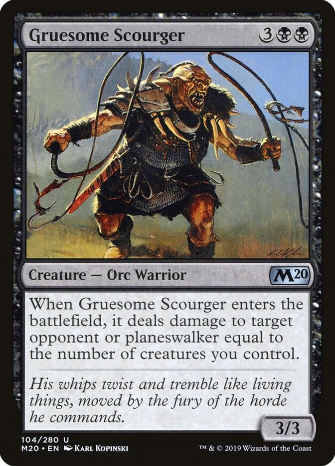 Gruesome Scourger, Core Set 2020 104