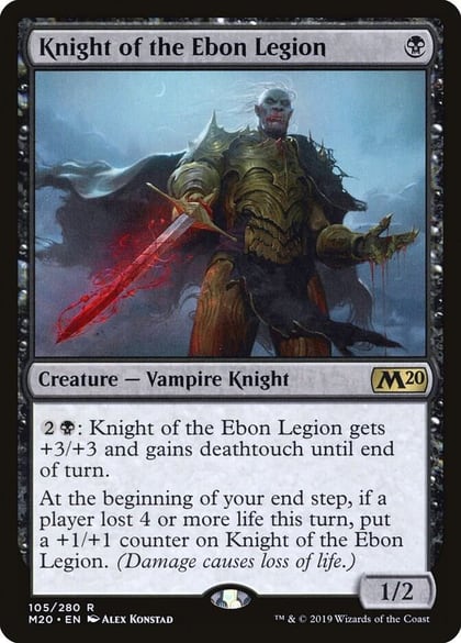 Knight of the Ebon Legion, Core Set 2020 105